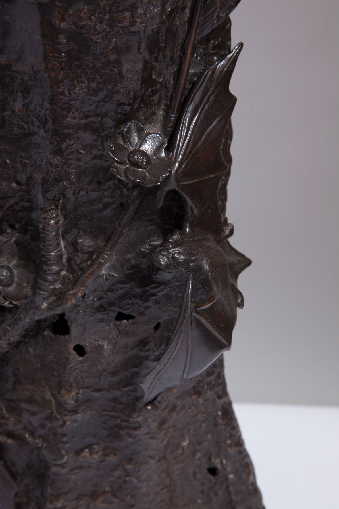 Pair of Bat Vases